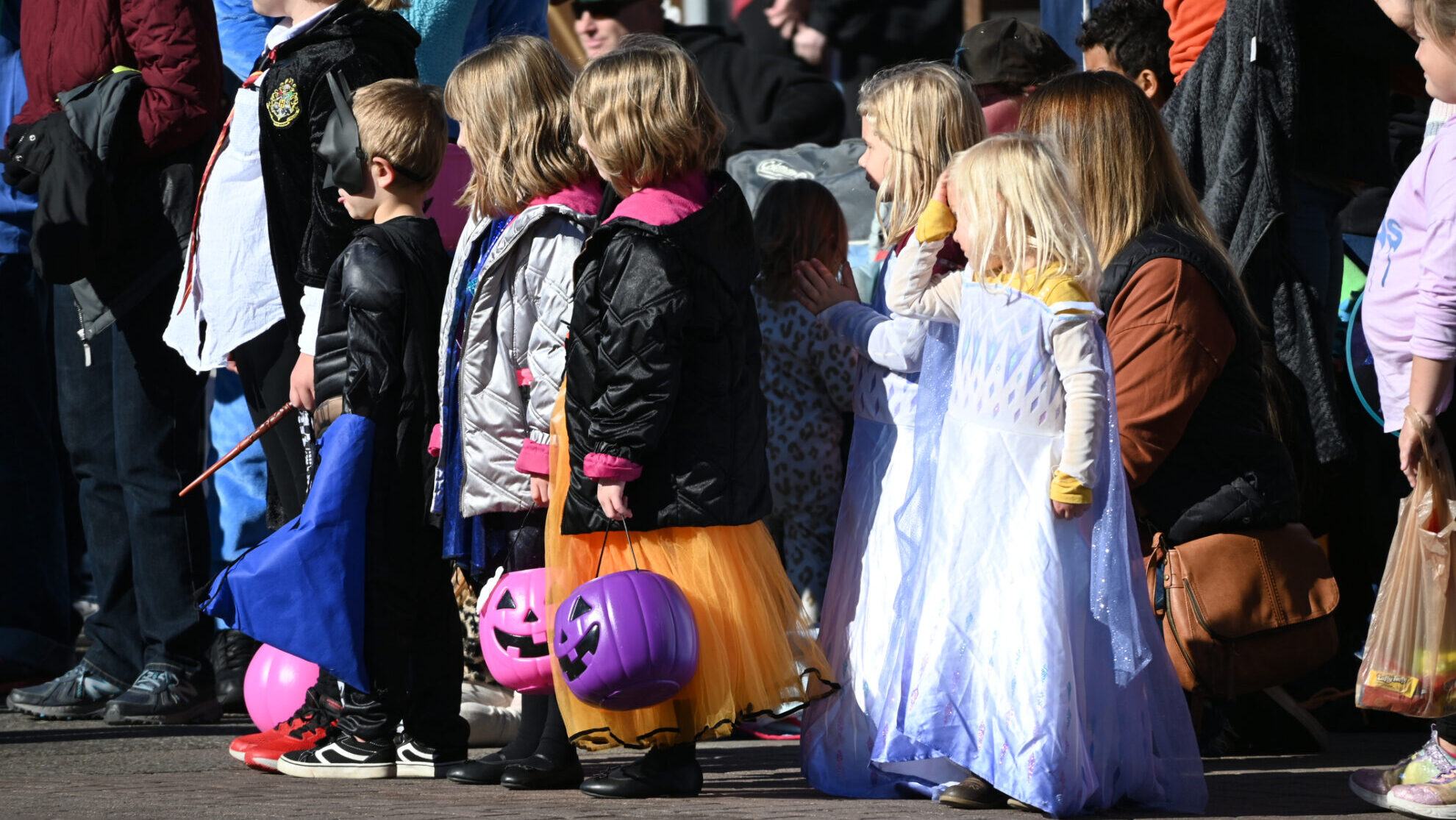 school Halloween parade