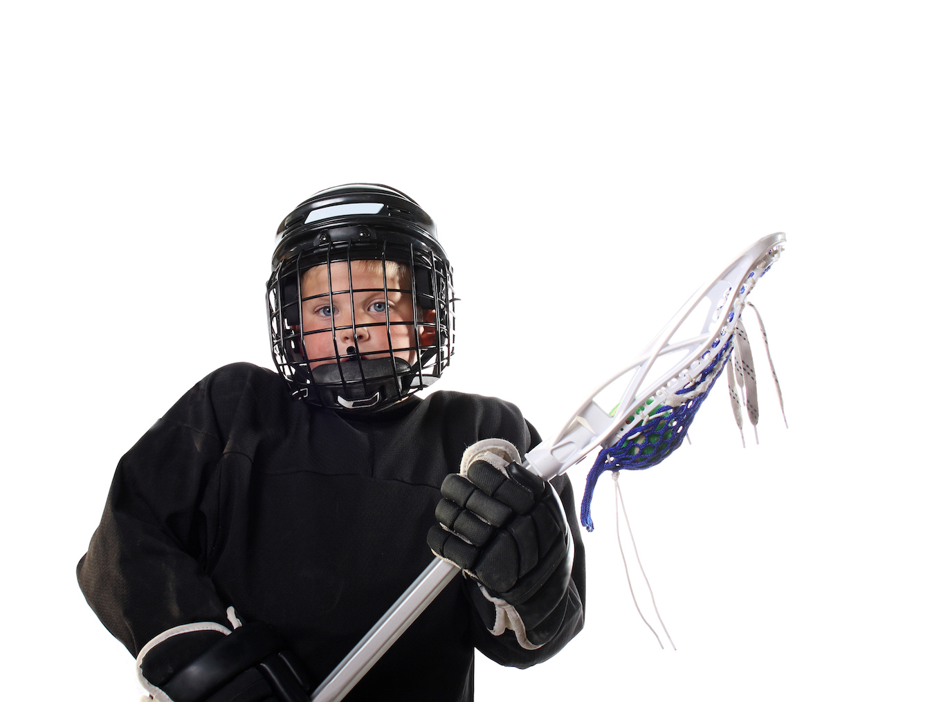 boy lacrosse player